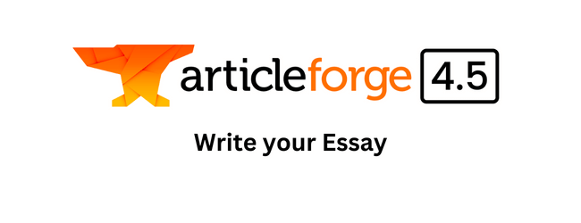Write Essay with Article Forge